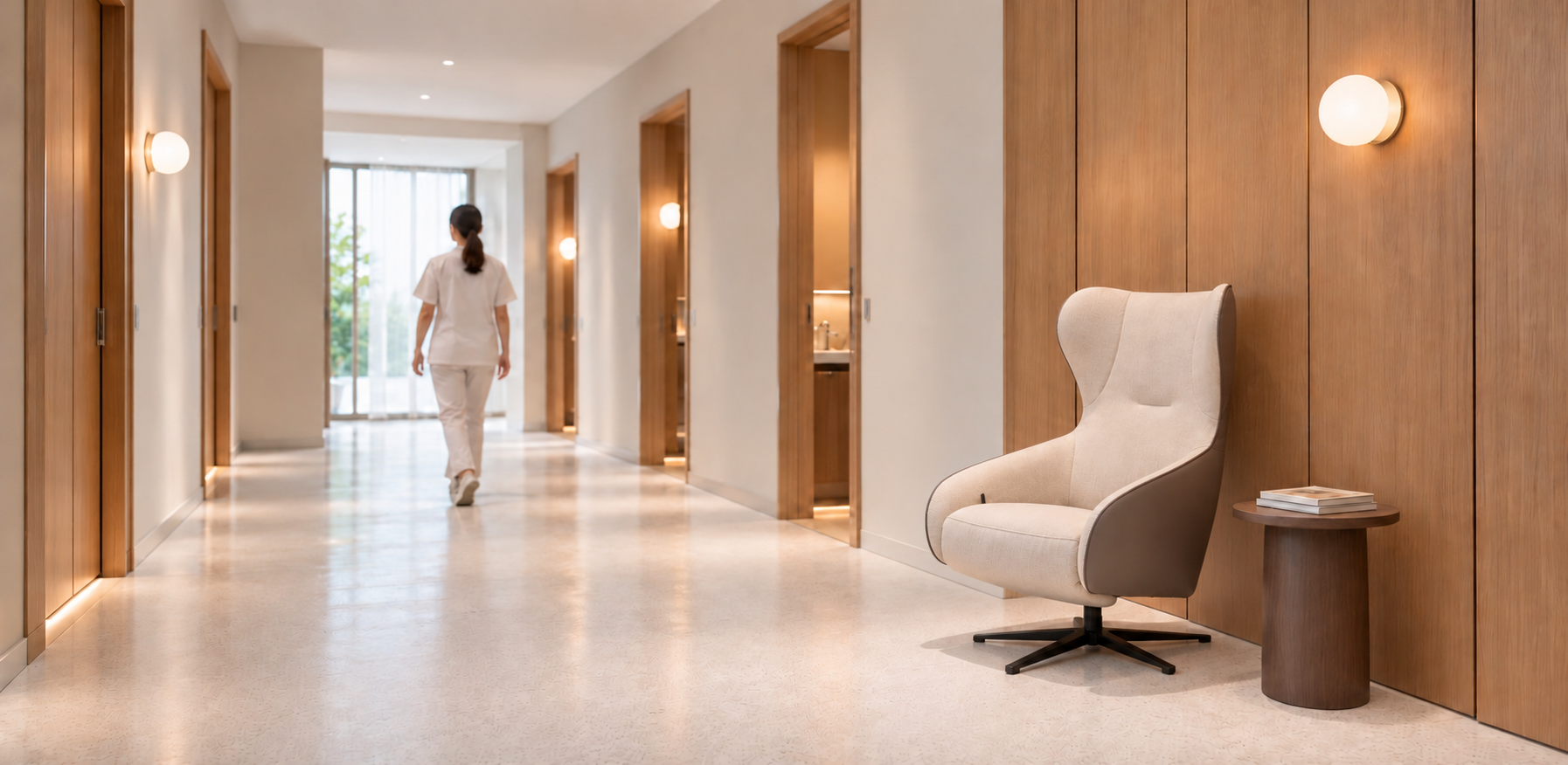 Arezzo relax sfeer zorgomgeving