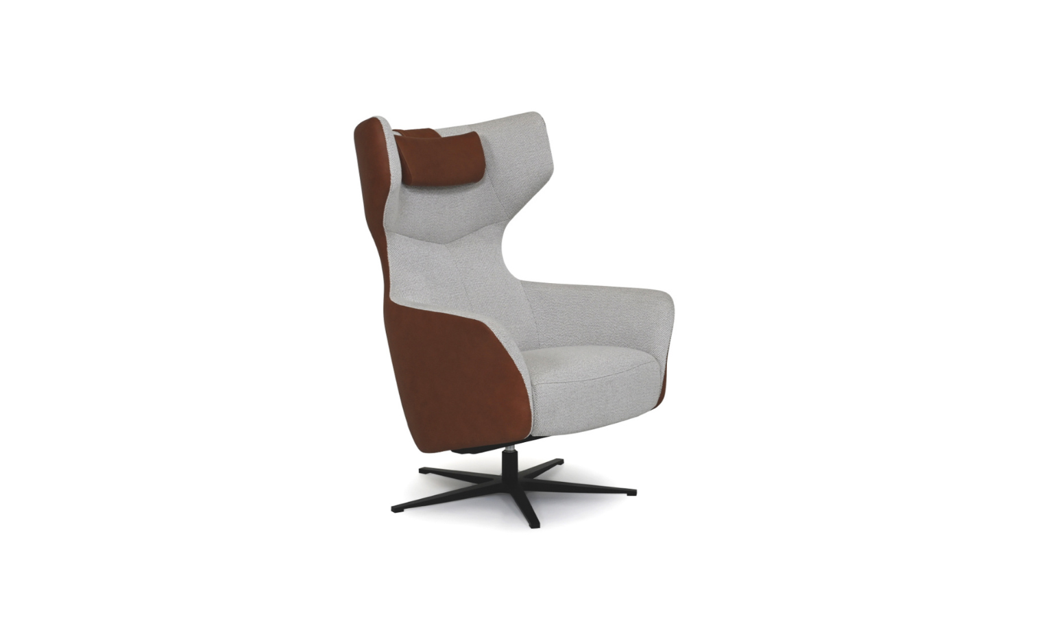 Marius relaxfauteuil op draaivoet