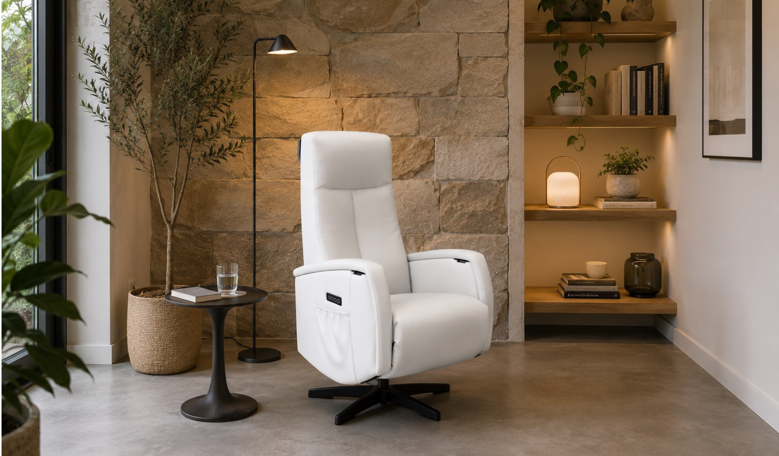 Tuur relaxfauteuil op draaivoet