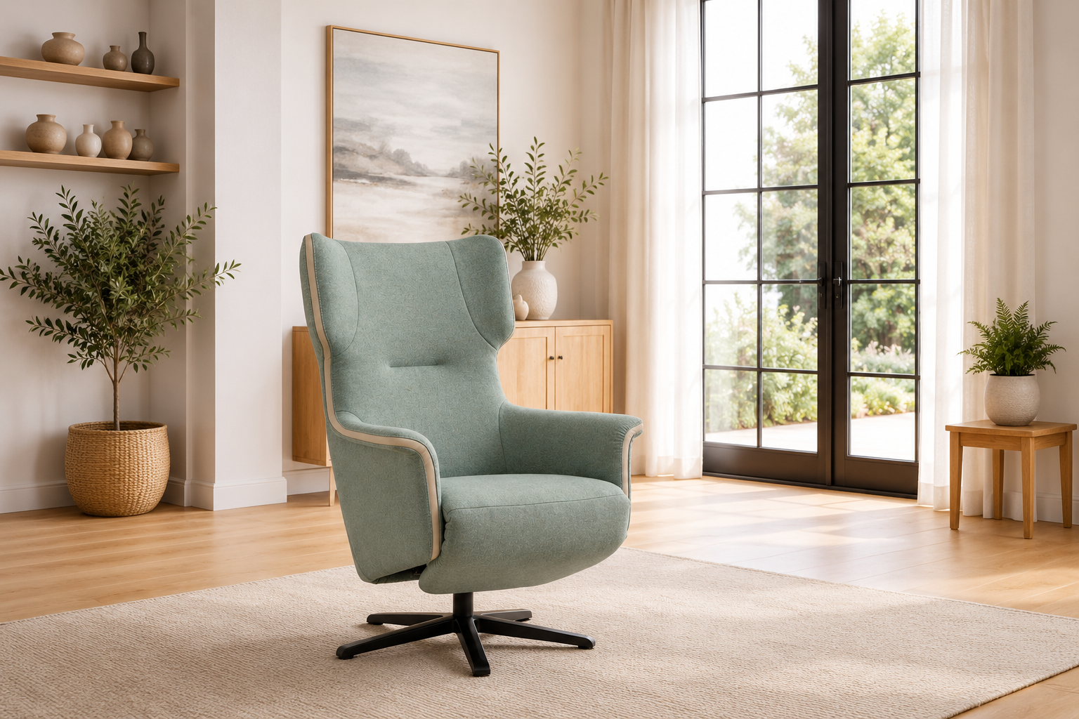 Esparta relaxfauteuil op draaivoet