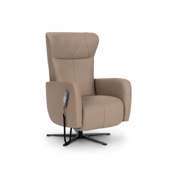 Nathalie relaxfauteuil op draaivoet